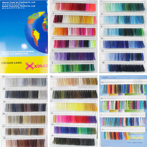 โรงงานจีน 7 <span class=keywords><strong>ปี</strong></span> ผลิต<span class=keywords><strong>เส้นด้าย</strong></span>โพลีเอสเตอร์ <span class=keywords><strong>100</strong></span>% แบบปั่น 20/2 30/2 40/2 50/2 60/2 <span class=keywords><strong>เส้นด้าย</strong></span>สี โพลีเอสเตอร์ สำหรับเย็บผ้า - Product Image 5