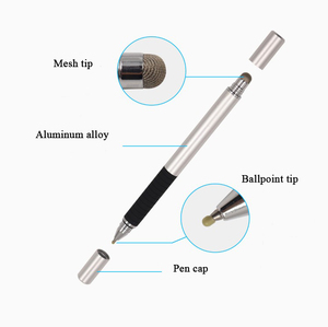 Cao Cấp Wk Biểu Tượng Tùy Chỉnh Stylus <span class=keywords><strong>Pen</strong></span> Kim Loại Lưới Tip Bi 8 Màu Sắc Màn Hình Cảm Ứng Điện Thoại Di Động Phụ Kiện - Product Image 2