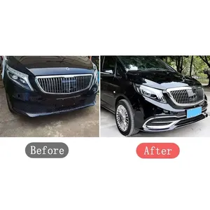 Parrilla Delantera Deportiva para Mercedes-Benz Clase V W447 2020 2021, Rejillas Inferiores del Radiador - Product Image 2
