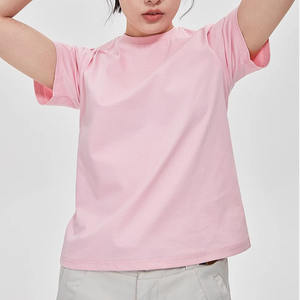 Camiseta de Manga Corta con Cuello Redondo para Mujer, de Algodón Gráfico en Blanco con Logotipo Personalizado, de Alta Calidad, Transpirable, Ajustada y Corta - Product Image 6