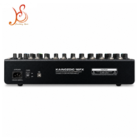 Console de mixage audio pour instruments de musique HS16 canaux avec alimentation fantôme USB 48V pour enregistrement vocal et guitare en direct