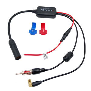 Amplificateur de signal d'antenne AM FM pour voiture, adaptateur AM FM, antenne <span class=keywords><strong>DAB</strong></span> pour voiture, amplificateur de signal aérien - Product Image 2