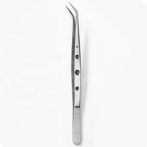Pince dentaire en gros avec poignée perforée, pince de pansement en acier inoxydable, instruments chirurgicaux dentaires - Product Image 6