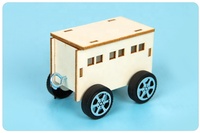 BRICOLAGE assemblage jouet trains miniatures Premium créatif Simple éducatifs drôle artisanat 3D puzzle train jouet pour enfants