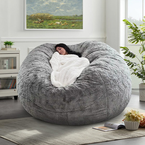Fauteuil-lit pouf convertible pour adultes, se transformant de fauteuil de relaxation en lit au sol, grand canapé de sol, grand lit - Product Image 1