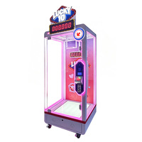 Machine de jeu commerciale à monnayeur, style arcade, type machine à griffes pour attraper les poupées, personnalisée en usine, pour le marché international, avec jeu de défi de 10 secondes