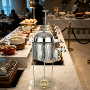 2026 New Look Elegant Stainless Steel Chafing Dish Designed For Heat Retention, Buffet Presentation And Commercial <b>Food</b> Serving - Product Image 1