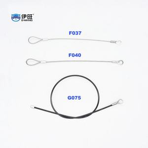 Colgadores de Techo de Acero Inoxidable con Lazo, Cadenas Metálicas de Seguridad con Extremos de Lazo - Product Image 1