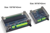 Módulo de Control de Red TCP/IP con Protocolo Modbus RTU RS485/TCP, 12 Entradas, 16 Relés Electromagnéticos, Placa IO de Adquisición Analógica, DIN
