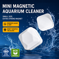 Nettoyeur magnétique pour mini aquarium, conception personnalisée, fabricant, vente en gros, OEM/ODM, respectueux de l'environnement
