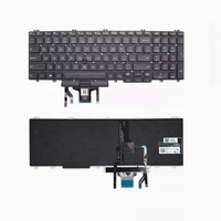 UK Keyboard Laptop AS untuk Dell Presisi 5500 3501 3540 3541 Notebook Keyboard Internal untuk Latitude 3500 5501 Keyboard Laptop