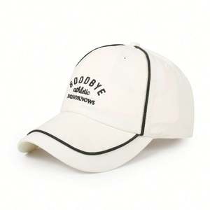 Casquettes de baseball sportives unisexes de haute qualité, personnalisables, imperméables, à 6 panneaux, avec logo brodé personnalisé, pour toutes les saisons, vente en gros - Product Image 2