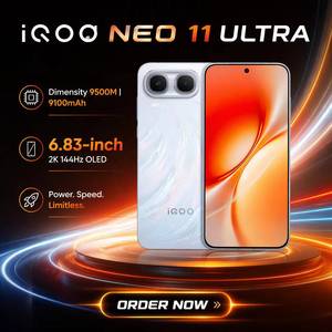 Smartphone VIVO IQOO Neo11 Ultra, Batteria da 9100mAh, Dimensity 9500M, Chip E-sports <span class=keywords><strong>Q2</strong></span>, Fotocamera Sony da 50MP, OriginOS 6 - Product Image 1