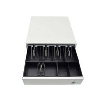 Haute qualité électrique 5 Notes 2 pièces POS caisse tiroir boîte couleur noir ou blanc RJ11 d'Android Pos pour les petites entreprises