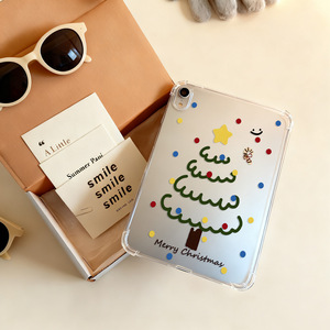 เคสแท็บเล็ต TPU แบบนิ่มลายต้นคริสต์มาสสไตล์มินิมอลสำหรับ iPad 11 / iPad Mini 6, เคสกันกระแทกแบบพิเศษ - Product Image 3