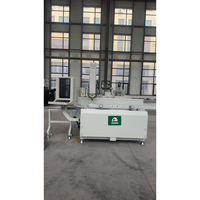 Machine de perçage et de fraisage CNC en aluminium OUWO avec broche électrique et entraînement par vis à billes pour la fabrication de fenêtres et de portes