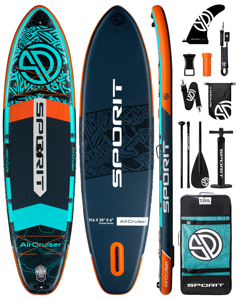 ดรอปชิปปิ้ง OEM ขายส่ง บอร์ดยืนพายแบบพกพา Superfield ขนาด 11''6'* 35''*6'' สำหรับโยคะและครอบครัว รุ่น SP03/1 แบบเป่าลม - Product Image 1