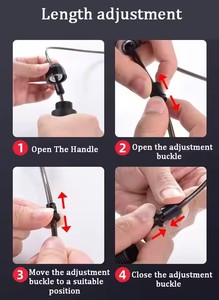 Tùy chỉnh tập thể dục phòng tập thể dục Tập Thể Dục Đào Tạo tập thể dục nặng thép cáp dây mang trọng Bỏ qua dây có thể điều chỉnh tốc độ nhảy dây - Product Image 3