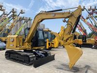 Mini-excavatrice Caterpillar 308E2 d'occasion, 8 tonnes, excavatrice sur chenilles CAT 308E2 d'origine avec lame de bulldozer, bon état, à vendre