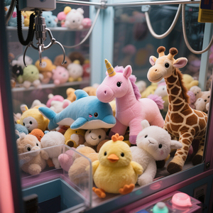 Juguetes de Peluche, Peluches de Animales en Varios Estilos, Muñecos de Peluche, Unicornio de Peluche, Regalo de Cumpleaños - Product Image 1