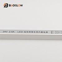 Controladores LED Inteligentes de Alta Calidad de 24 V 5/2.5 A, Iluminación Regulable, Controlador LED y Fuente de Alimentación de Pared con Suministros de 60 W, 12 V, 24 V, 60 W, IP20