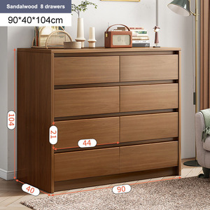 Cómoda de Estilo Nórdico para Dormitorio o Sala de Estar, Mueble de Almacenamiento de Gran Espacio, Cajonera - Product Image 5