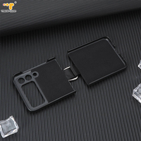 Nouveauté Étui de téléphone portable en cuir PU de luxe Porte-clés pratique pour Samsung Z Flip 3 2026 Housse de sac à main Accessoire