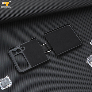 New Arrival Luxury PU Leather Mobile Phone Case <strong>Handy</strong> Key Ring <strong>Holder</strong> for Samsung Z Flip 3 2026 Handbag Cover Accessory - Product Image 4