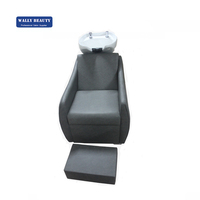 Bacs et fauteuils de lavage de cheveux professionnels Wally Beauty pour le lavage et le massage des cheveux, utilisés dans les salons de coiffure, les salons de beauté et les spas.