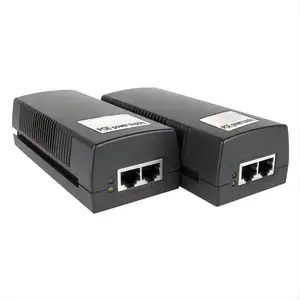 Inyector Poe OEM de fábrica 48V 30W 48W 60W 90W Inyector POE Gigabit 802. 3AF/AT para interruptor de red CCTV Cámara IP