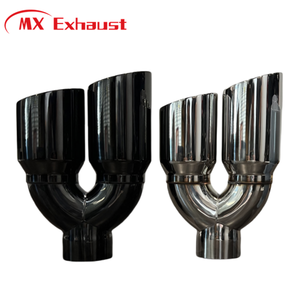 ปลายท่อไอเสียแบบยูนิเวอร์แซล ขัดเงา ขนาด <span class=keywords><strong>2</strong></span>.5 นิ้ว/<span class=keywords><strong>3</strong></span> นิ้ว/4 นิ้ว/5 นิ้ว ทางเข้า 4 นิ้ว/5 นิ้ว/6 นิ้ว/7 นิ้ว ทางออกคู่ สำหรับรถยนต์/รถบรรทุก - Product Image 6