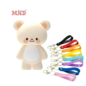 Tùy chỉnh chất lượng cao 3D mềm PVC Keychain dễ thương Silicone cao su RFID NFC Tag móc khóa - Product Image 1