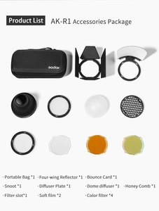 Lampes de poche Godox V1 + kit de AK-R1 <span class=keywords><strong>flash</strong></span> de studio <span class=keywords><strong>flash</strong></span> portable d'extérieur pour appareil <span class=keywords><strong>photo</strong></span> toutes marques - Product Image 6