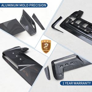 W465 G350 G500 G63 Kit de carrocería ancha para <span class=keywords><strong>mercedes</strong></span>-benz <span class=keywords><strong>Clase</strong></span> G BraB G800 PP Kit de carrocería de material Fender Flare cubierta de <span class=keywords><strong>maletero</strong></span> trasero ala de techo - Product Image 4