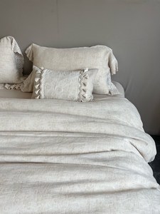 Ensemble de literie 4 pièces de style moderne à dentelle, le plus vendu, doux, respirant et adapté à toutes les saisons, avec housse de <span class=keywords><strong>couette</strong></span> - Product Image 3