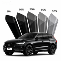 Film teinté pour vitres pré-découpé, nano-céramique premium IR90, film pour vitres HD 2mil, IRR90% UV99%, film isolant thermique nano-céramique pour vitres de voiture