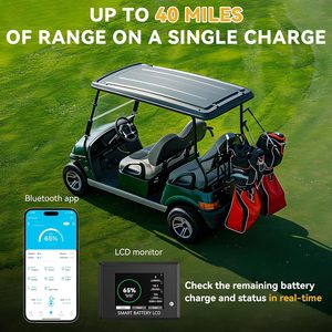 Batterie LiFePO4 36V 100Ah légère pour voiturette de golf, 5000 cycles, pour véhicule électrique, AGV, autolaveuse, nacelle élévatrice, utilitaire - Product Image 3