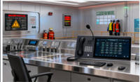 Station d'opérateur à écran tactile intelligent pour système de gestion des appels de salle de contrôle, console de station maîtresse IP