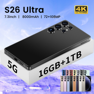 <span class=keywords><strong>S26</strong></span>อัลตร้าสมาร์ทโฟน5G ของแท้กล้องความงามแอนดรอยด์14 108MP HD 16GB + 1TB 7.3นิ้วปลดล็อค Deca Core Cellular CDMA - Product Image 2