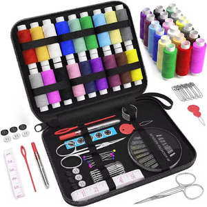 Kits de couture en gros : Coffret multifonction DIY pour la couture à la main, le quilting, la broderie, les fils, les accessoires et les outils - Product Image 2