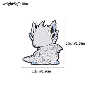 Groothandel Cartoon Enge Film Op Maat Gemaakte Reversspeldjes Metaal Zachte Emaille Badge Ambachten Anime Emaille Speld - Product Image 3