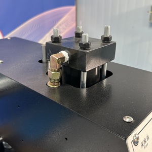 Macchina Idraulica a Doppia Stazione per Stampa a Caldo su Pelle, Tessuto e Carta, per Incisione Logo - Product Image 2