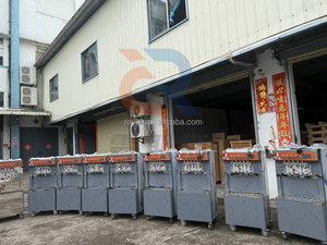 5 hương vị mềm phục vụ máy làm kem 110V 220V thương mại bảng-top <span class=keywords><strong>Ice</strong></span> <span class=keywords><strong>Cream</strong></span> Máy bán hàng tự động 3 + 2 hỗn hợp hương vị - Product Image 3