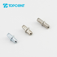 Topcent Zinklegering Garderobe Metalen Kast Glas Houder Plank Ondersteuning Accessoires Voor Meubels