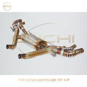 Pour Aston Martin <span class=keywords><strong>DBX</strong></span> 707 4.0T, échappement en titane Catback avec silencieux à soupape d'origine, pièces de performance automobile de haute qualité - Product Image 4