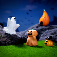 Nouveau Micro Paysage Creative Halloween Citrouille Fantôme Ornement Aveugle Accessoires Bibelots
