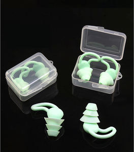 Confortable étanche doux natation réduction du <span class=keywords><strong>bruit</strong></span> bouchons d'oreille Protection auditive Tapones Oidos bouchons d'oreille en Silicone - Product Image 5