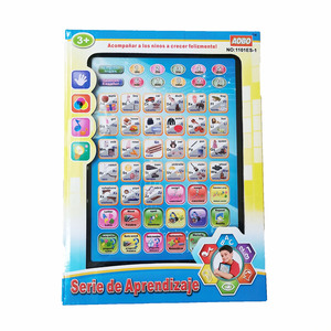Jinming Popular Pad Niños Educación temprana Inglés y Español Tablet Máquina de aprendizaje Juguete - Product Image 3