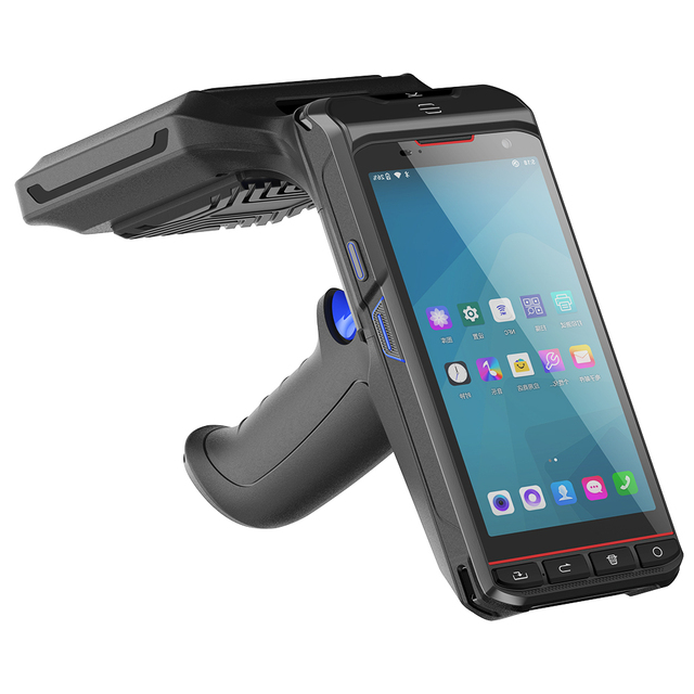 Industrial 1d/2d USB Barcode Scanner Handheld Terminal 20m Long Range QR Codes Reader Handheld RFID Reader PDA for Warehouse