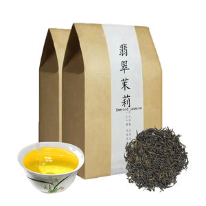 Hojas de Té de Jazmín Sueltas Premium, Mezcladas y Procesadas Recientemente para la Producción de Té Verde de Jazmín y Té de Burbujas - Product Image 1
